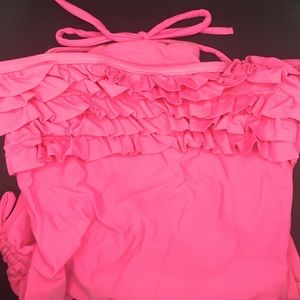 Pink bathing suit!!